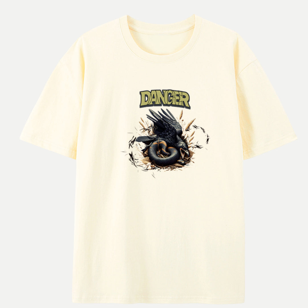 Danger Crow and Snake T-Shirt