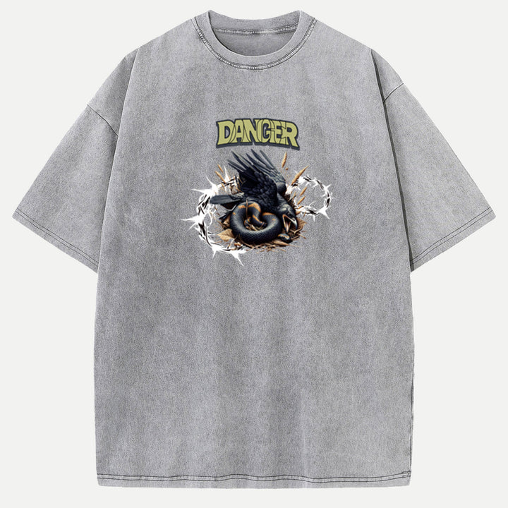 Danger Crow and Snake T-Shirt