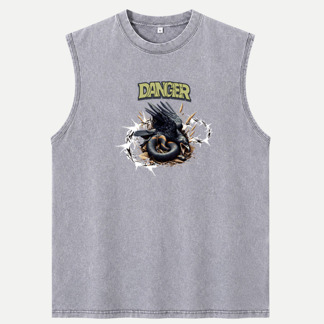 Danger Crow and Snake T-Shirt
