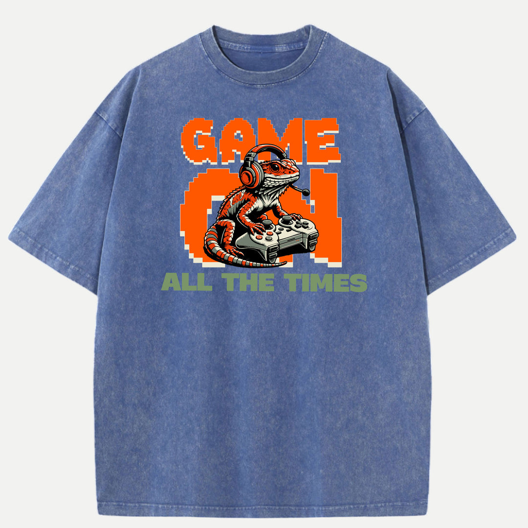 Game On Gaming Lizard T-Shirt