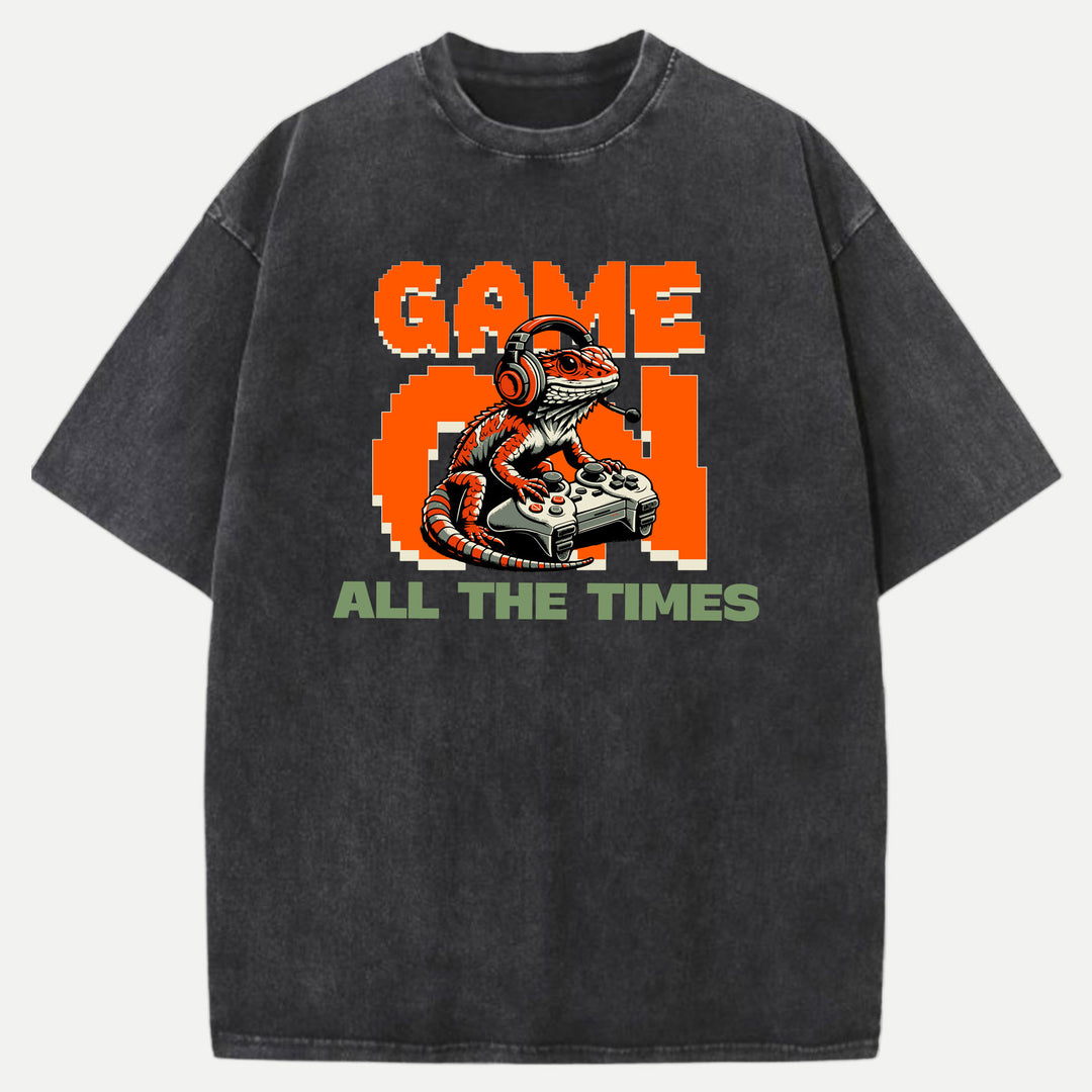 Game On Gaming Lizard T-Shirt