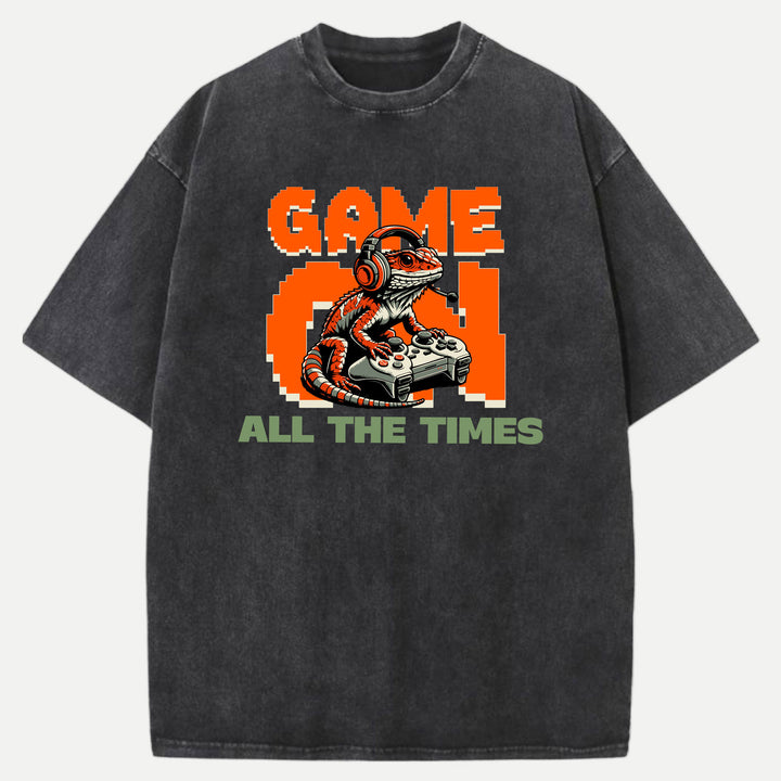 Game On Gaming Lizard T-Shirt