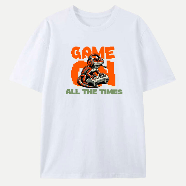 Game On Gaming Lizard T-Shirt