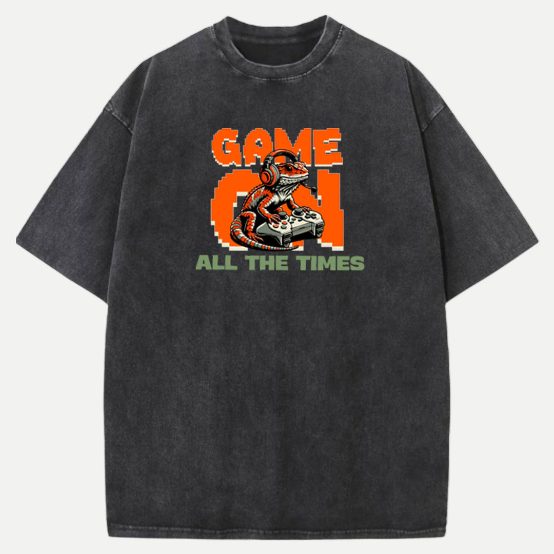 Game On Gaming Lizard T-Shirt