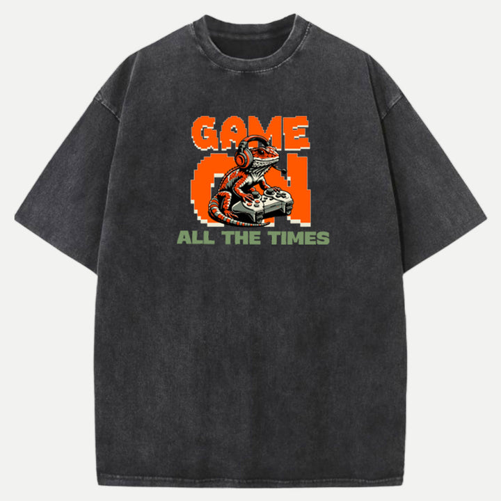 Game On Gaming Lizard T-Shirt