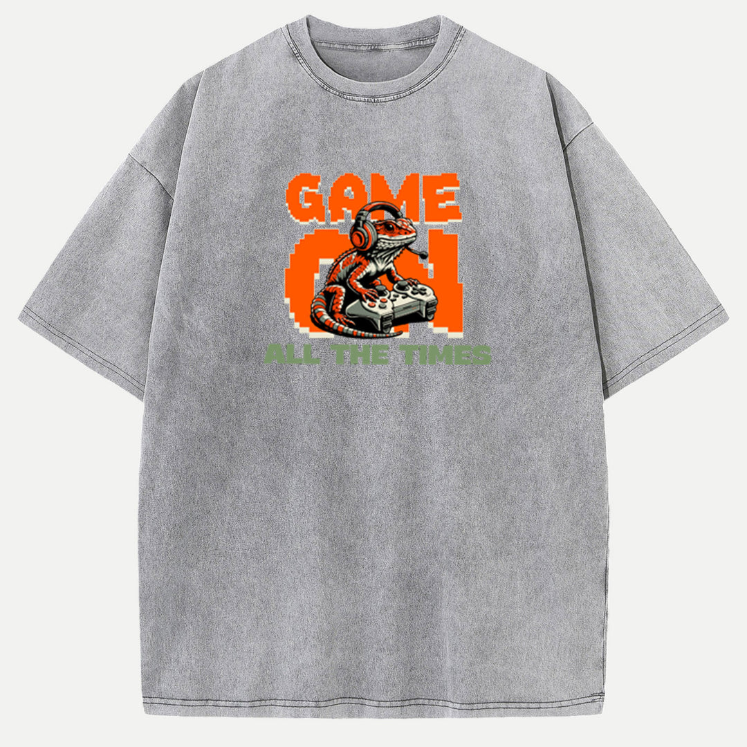 Game On Gaming Lizard T-Shirt