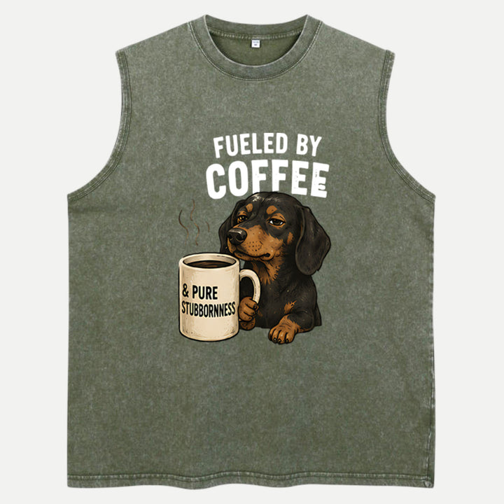Fuelled by Coffee Dachshund T-Shirt