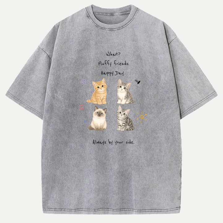 Fluffy Friends Kitten T-Shirt