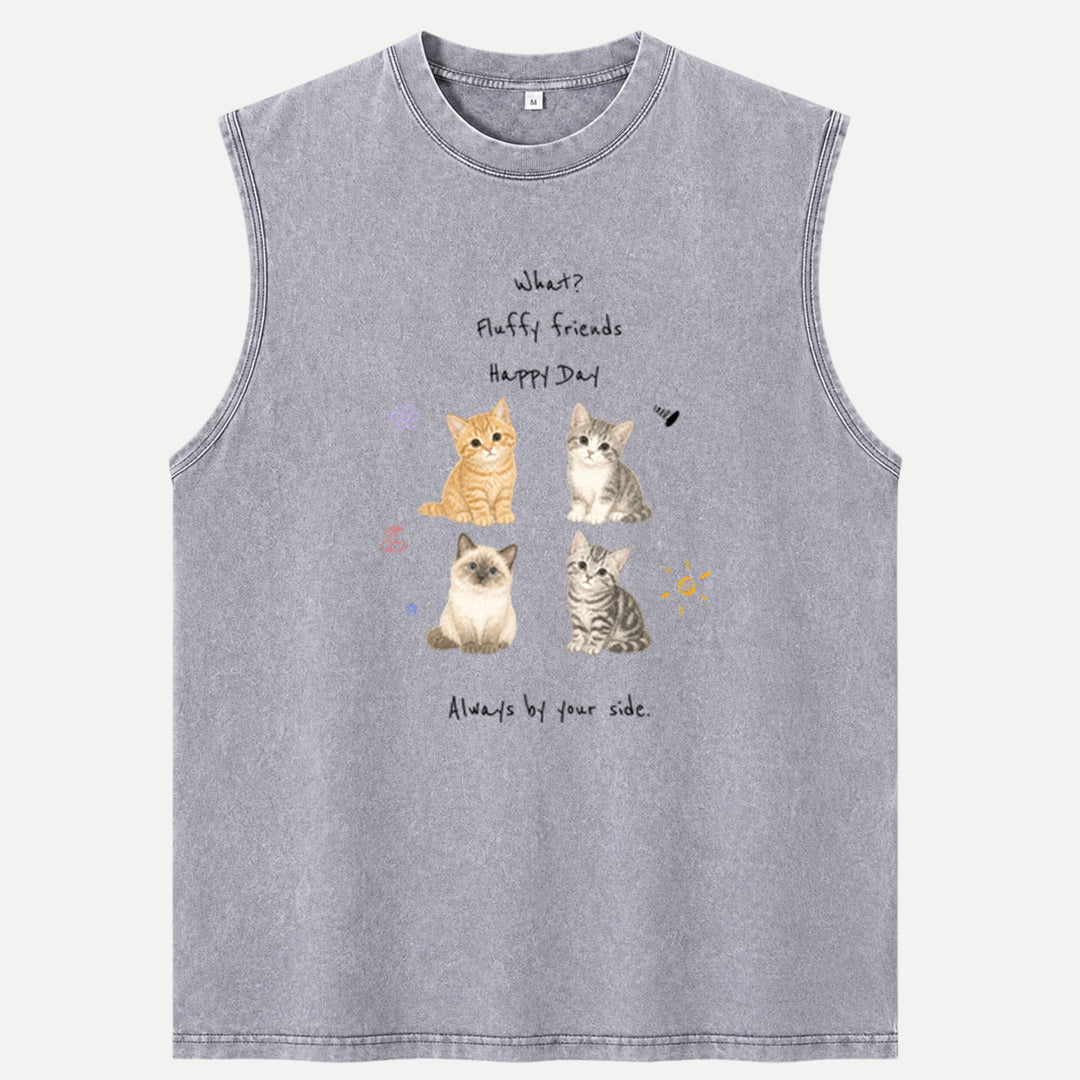 Fluffy Friends Kitten T-Shirt