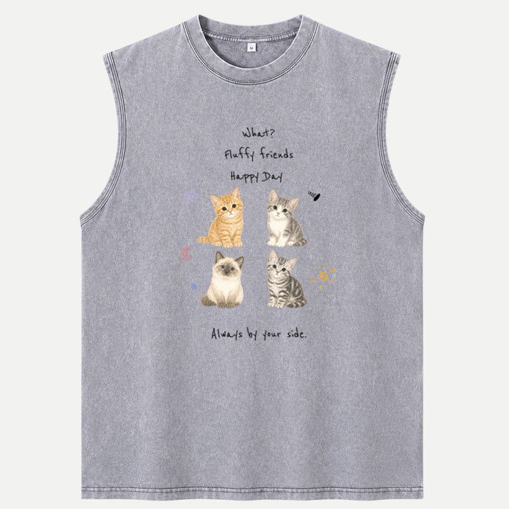 Fluffy Friends Kitten T-Shirt