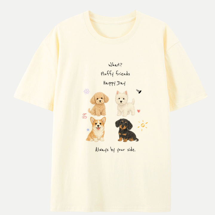Fluffy Friends Puppy T-Shirt