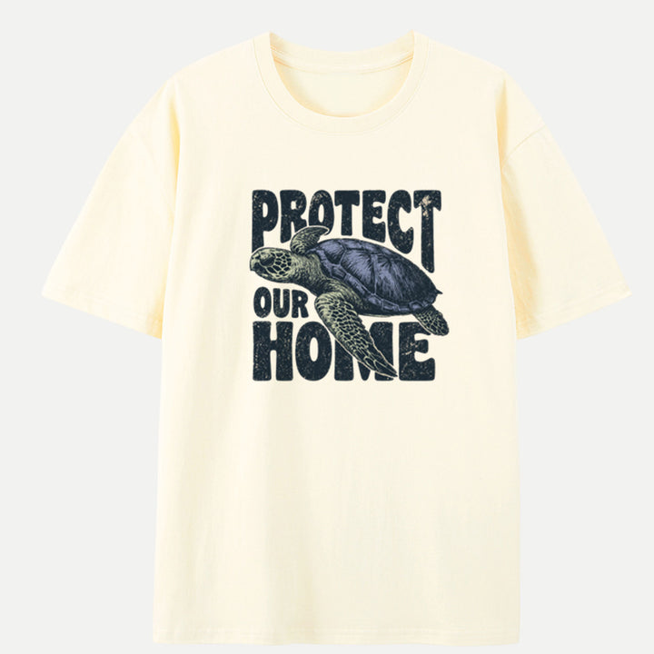 Protect Our Home Sea Turtle T-Shirt