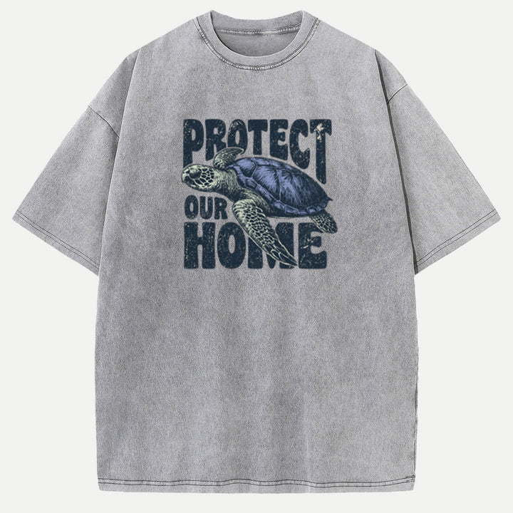 Protect Our Home Sea Turtle T-Shirt