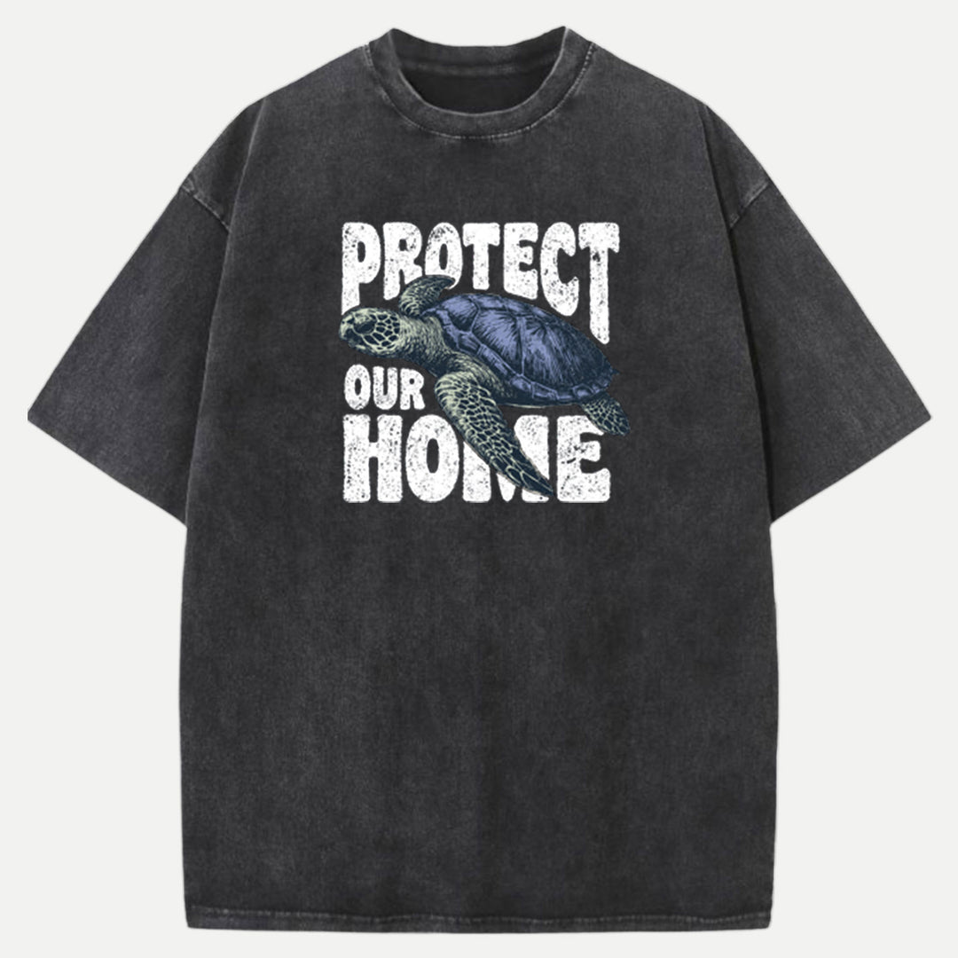 Protect Our Home Sea Turtle T-Shirt