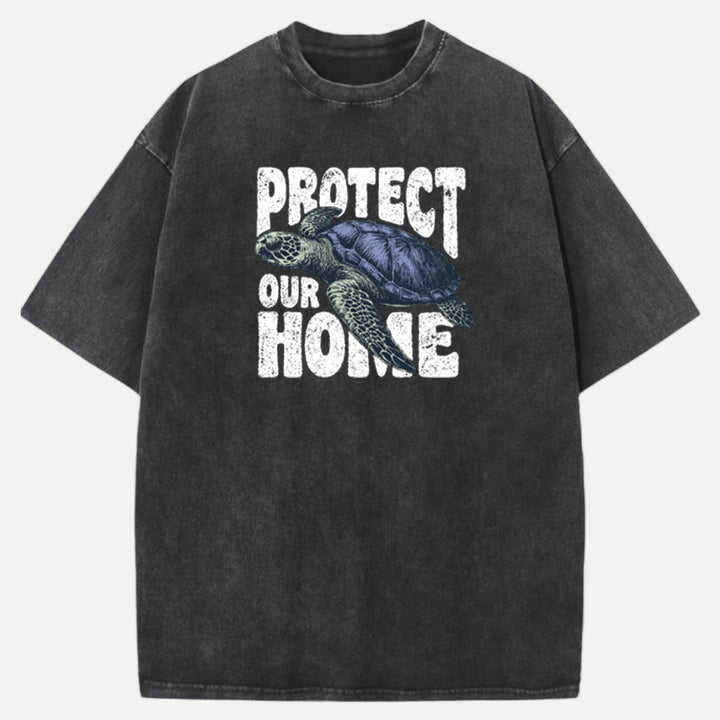 Protect Our Home Sea Turtle T-Shirt