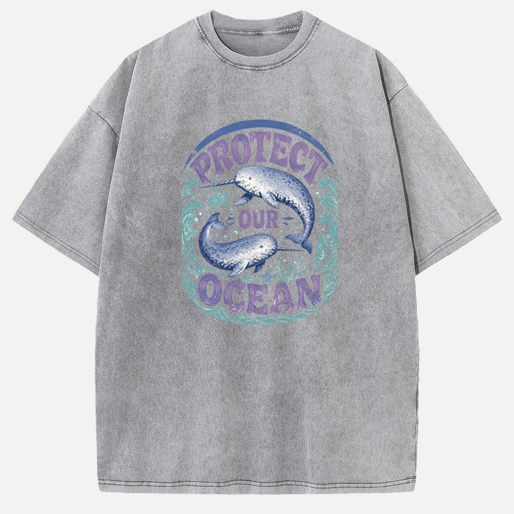 Protect Our Ocean Dolphin T-Shirt