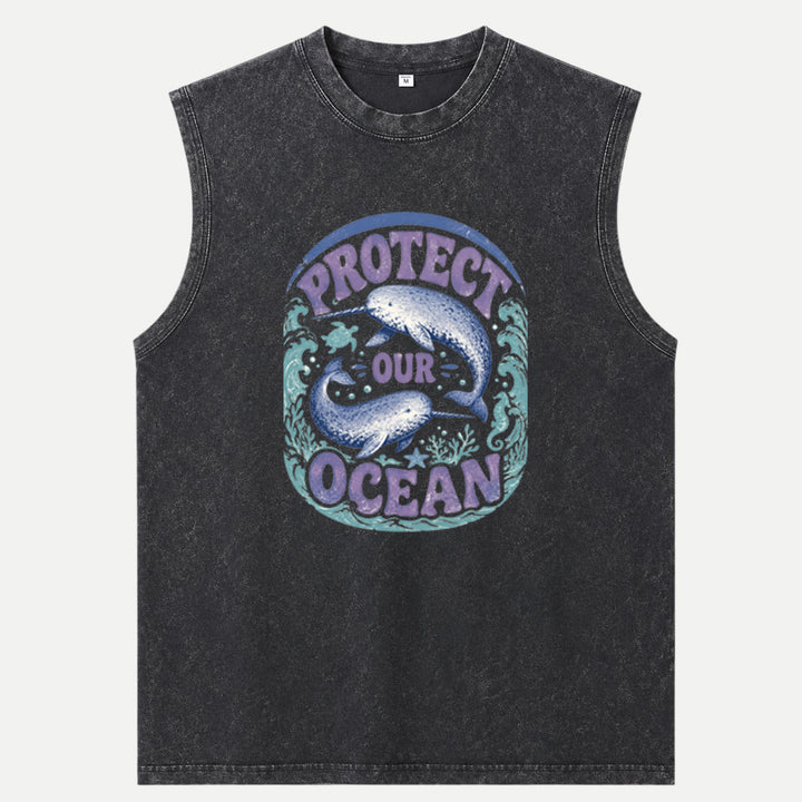 Protect Our Ocean Dolphin T-Shirt