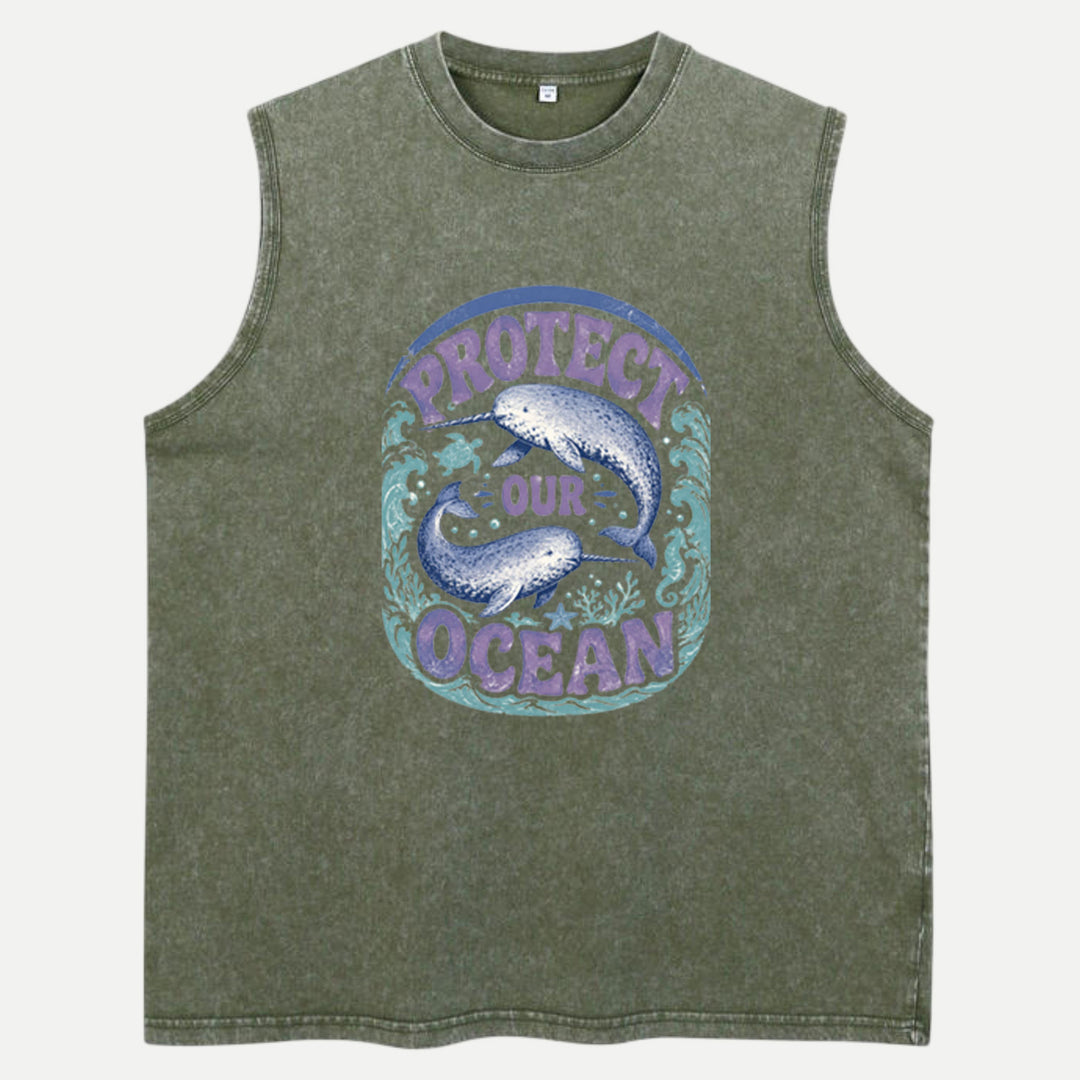 Protect Our Ocean Dolphin T-Shirt
