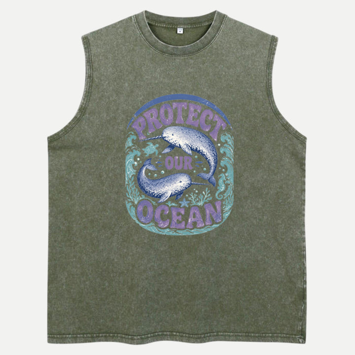 Protect Our Ocean Dolphin T-Shirt