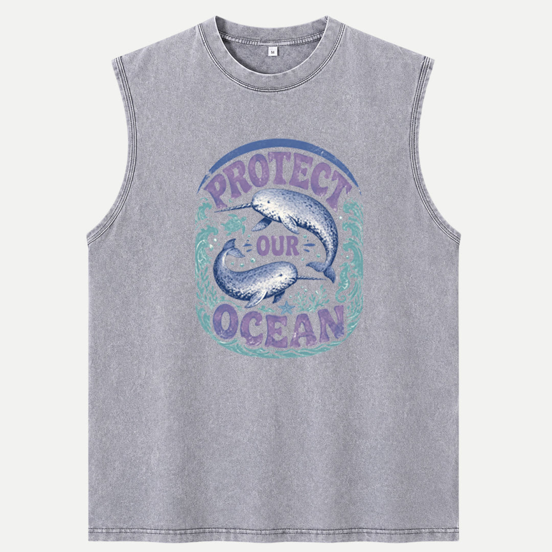 Protect Our Ocean Dolphin T-Shirt