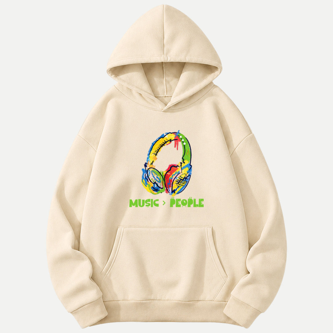 Music Over People tee
