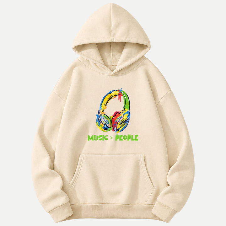 Music Over People tee