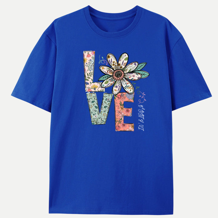 Floral LOVE Tee