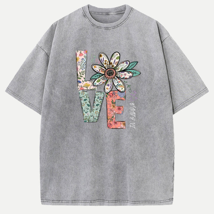 Floral LOVE Tee