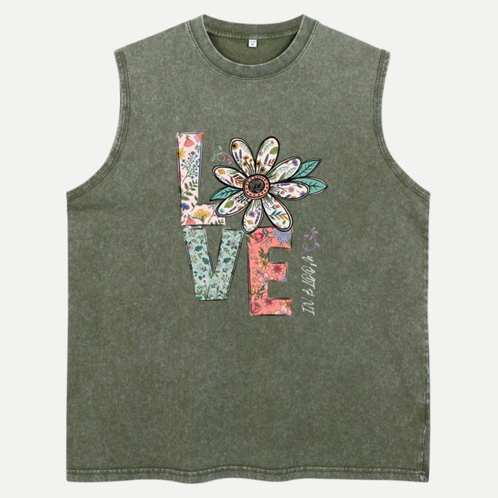 Floral LOVE Tee