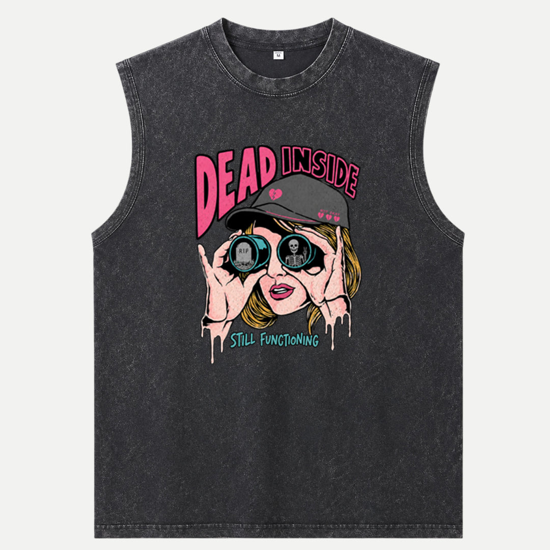 Dead Inside Still Functioning vintage T-Shirt