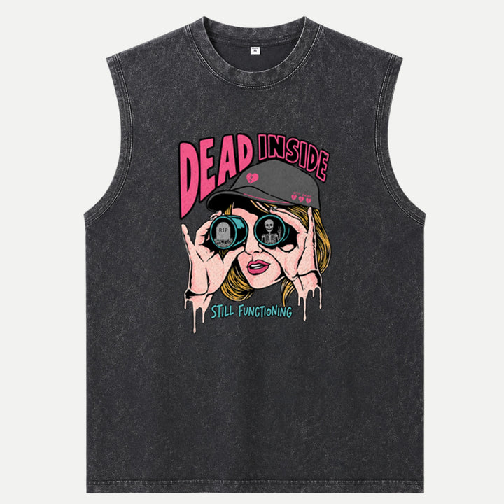 Dead Inside Still Functioning vintage T-Shirt