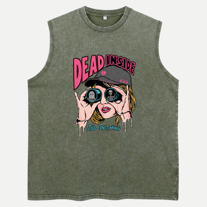 Dead Inside Still Functioning vintage T-Shirt