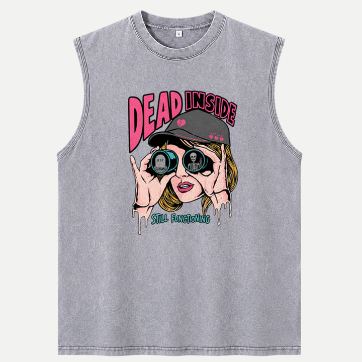 Dead Inside Still Functioning vintage T-Shirt