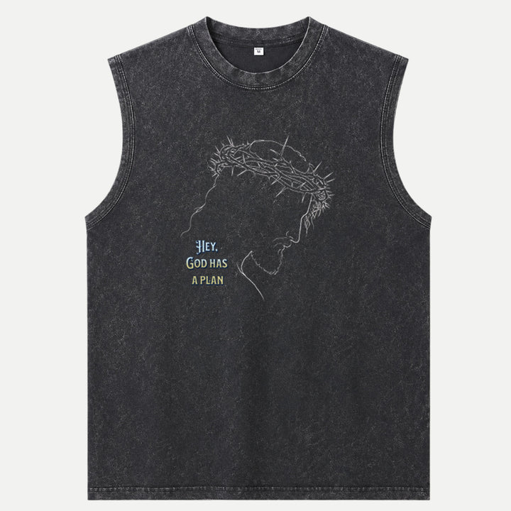 Hey, God Has a Plan Graphic Tee