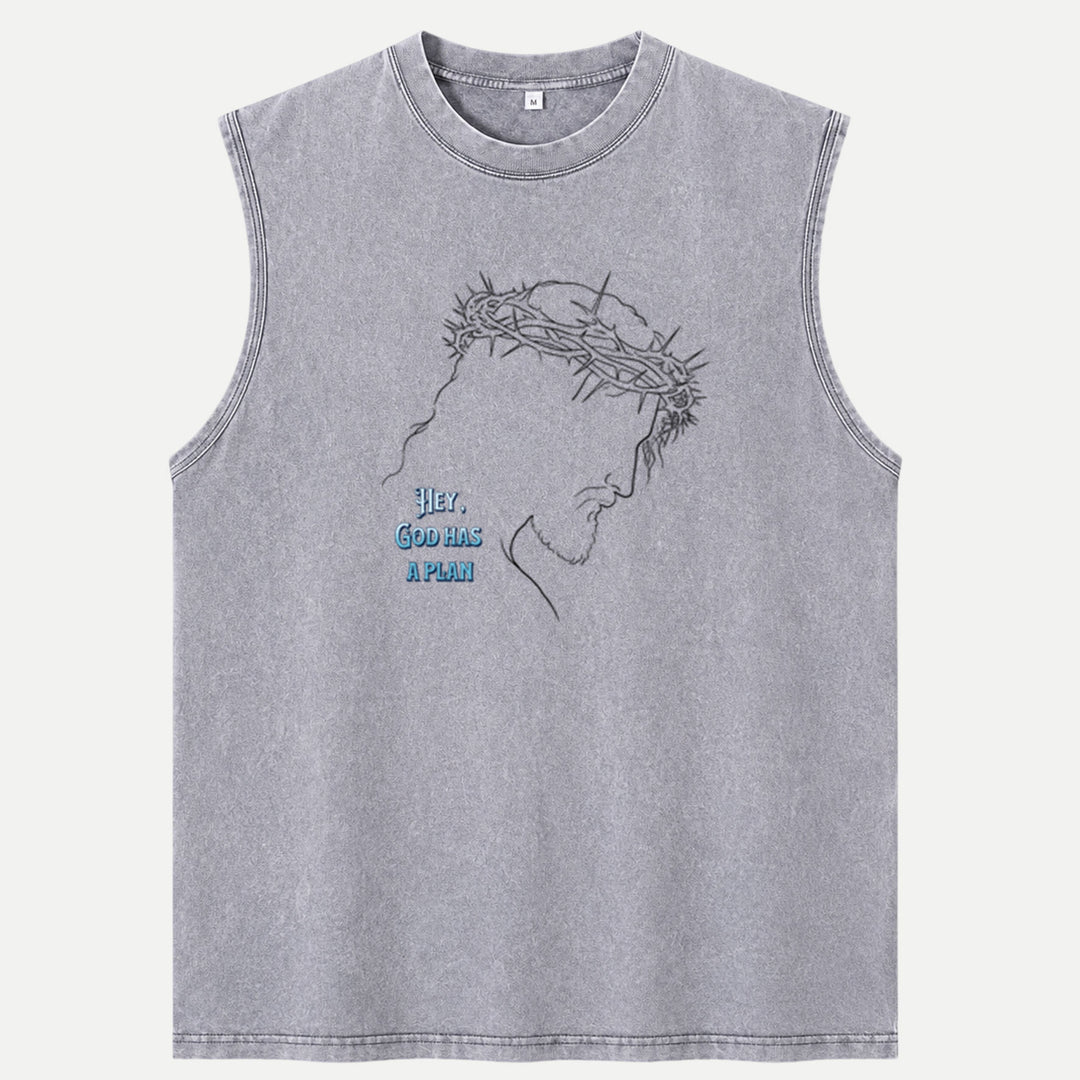 Hey, God Has a Plan Graphic Tee