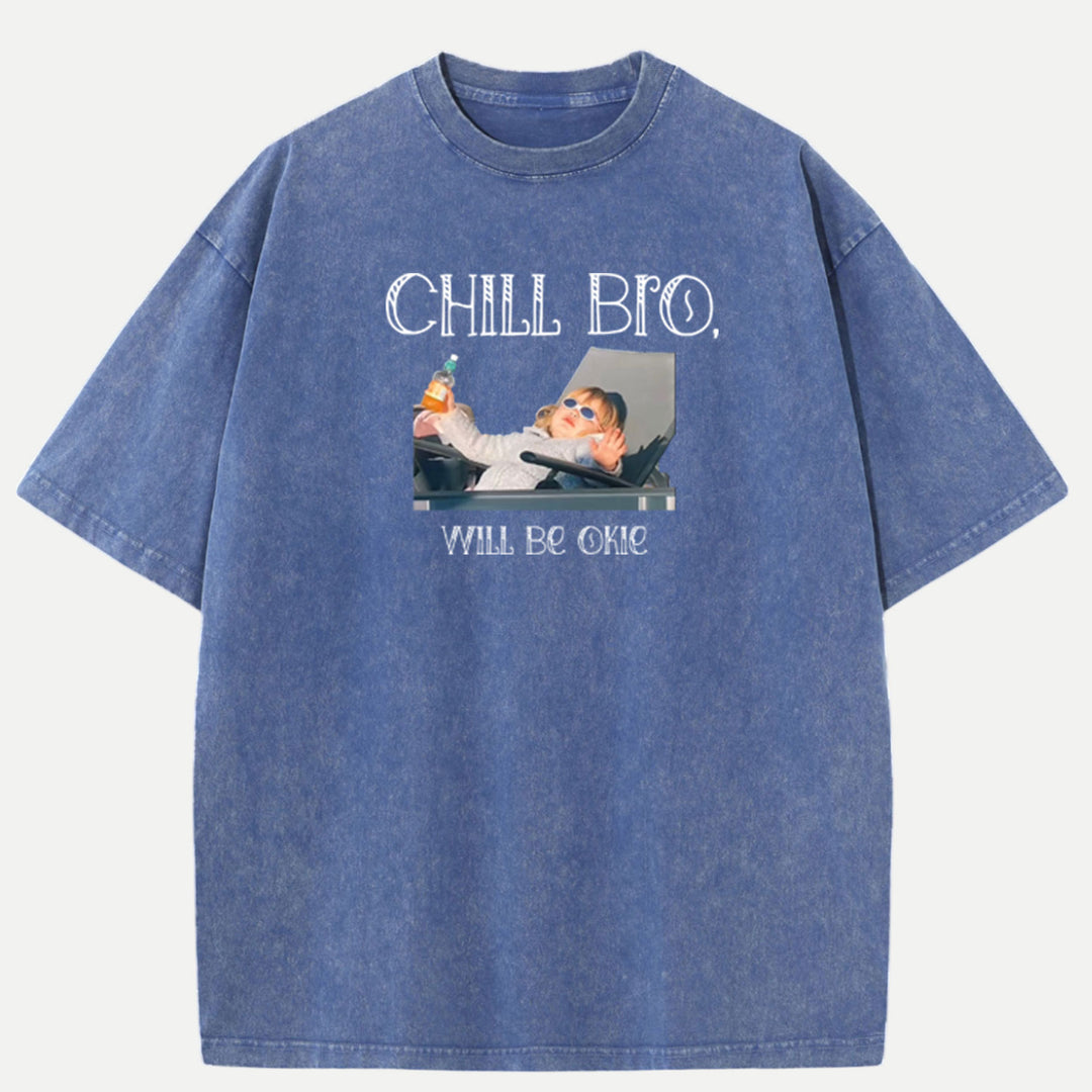 Chill Bro Meme Vintage T-Shirt