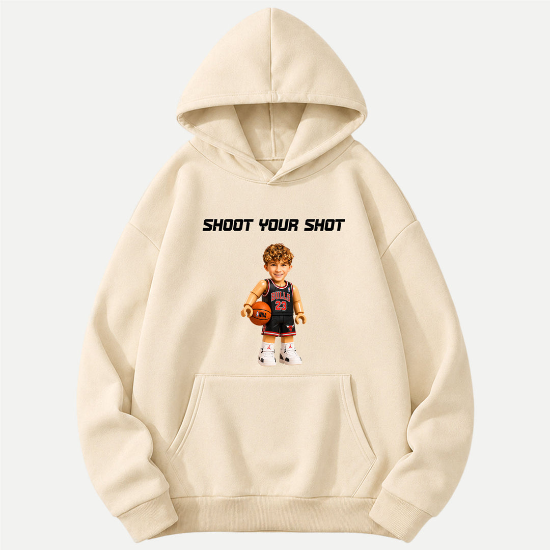 Personalized Brick Figure Basketball T-Shirt