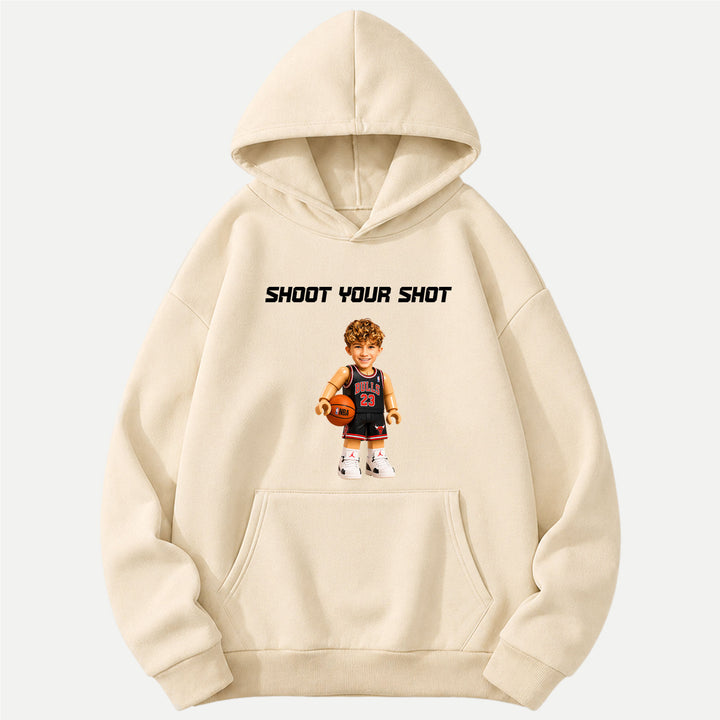 Personalized Brick Figure Basketball T-Shirt
