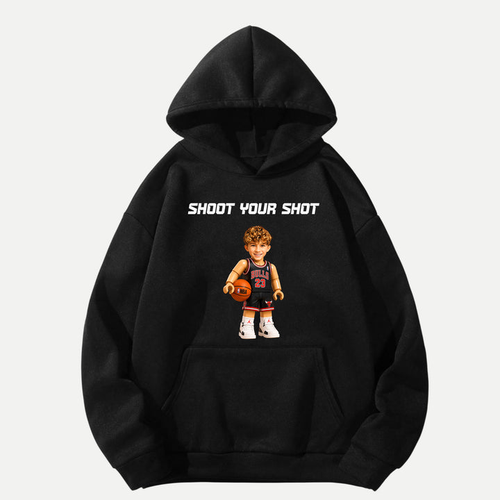 Personalized Brick Figure Basketball T-Shirt
