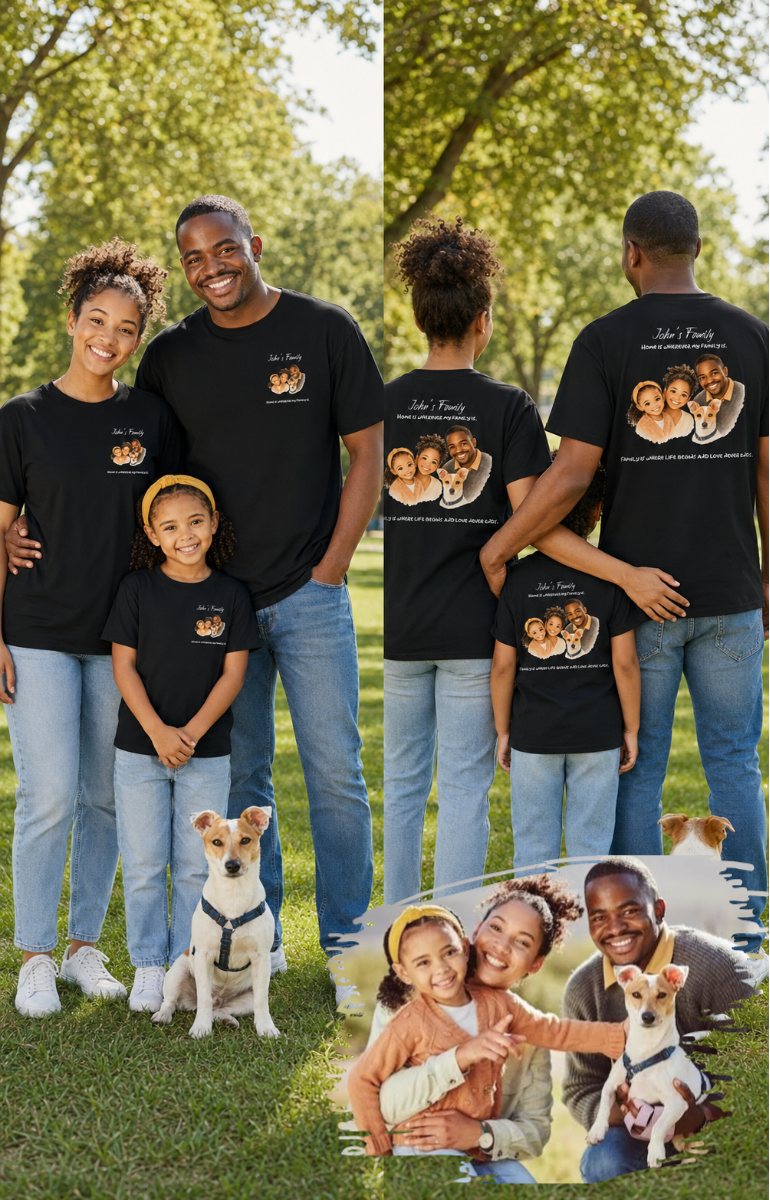 Family(B) Design Custom T-shirt