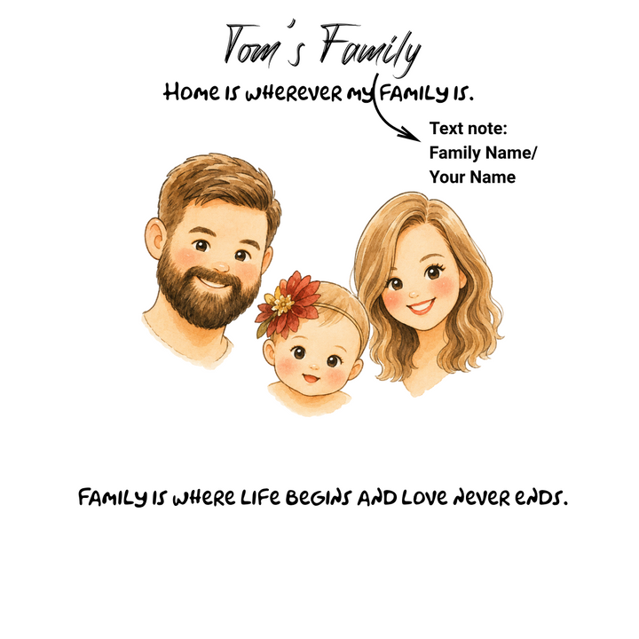 Family(B) Design Custom Vintage Tee