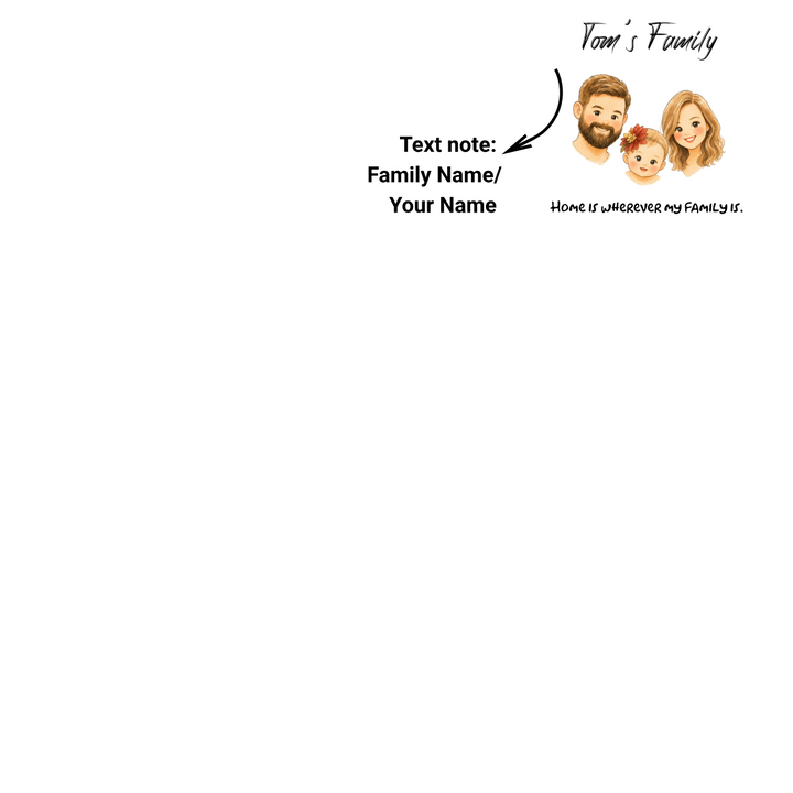 Family(B) Design Custom T-shirt