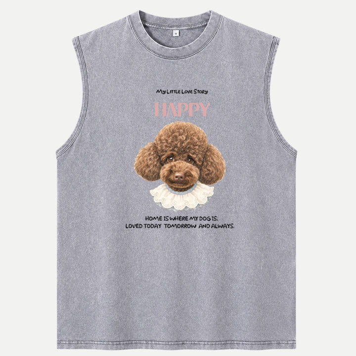 Personalised Hand-Drawn Pet Head Portrait T-shirt