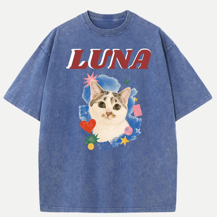 Personalised Pet Pop Art T-Shirt