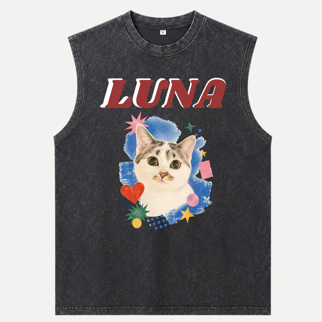 Personalised Pet Pop Art T-Shirt