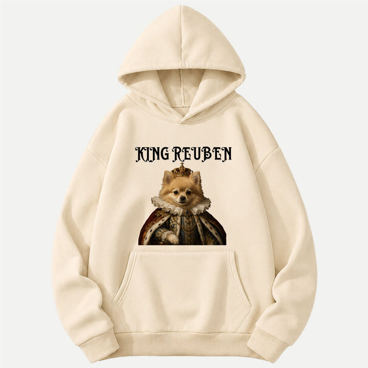 Personalised Royal King Pet Portrait T-Shirt