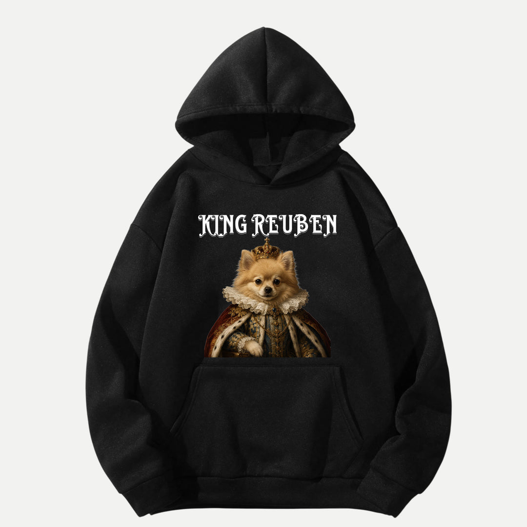 Personalised Royal King Pet Portrait T-Shirt