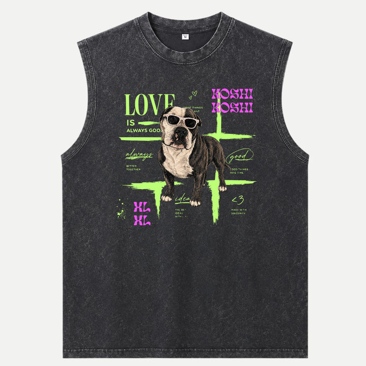 Personalised Neon Pet Portrait T-Shirt