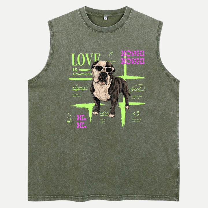 Personalised Neon Pet Portrait T-Shirt