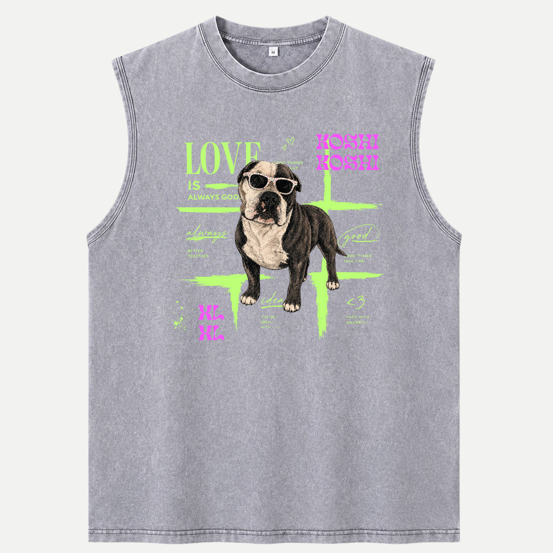 Personalised Neon Pet Portrait T-Shirt